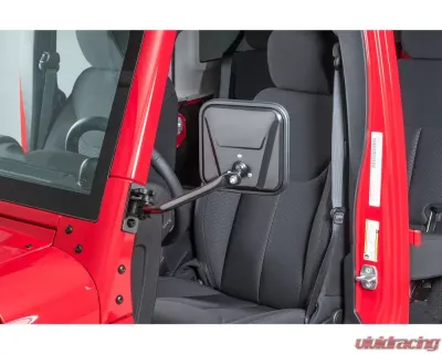 Quadratec Quick Release Mirror Movers with Square Head Jeep Wrangler 1997-2018 - 13111 0410
